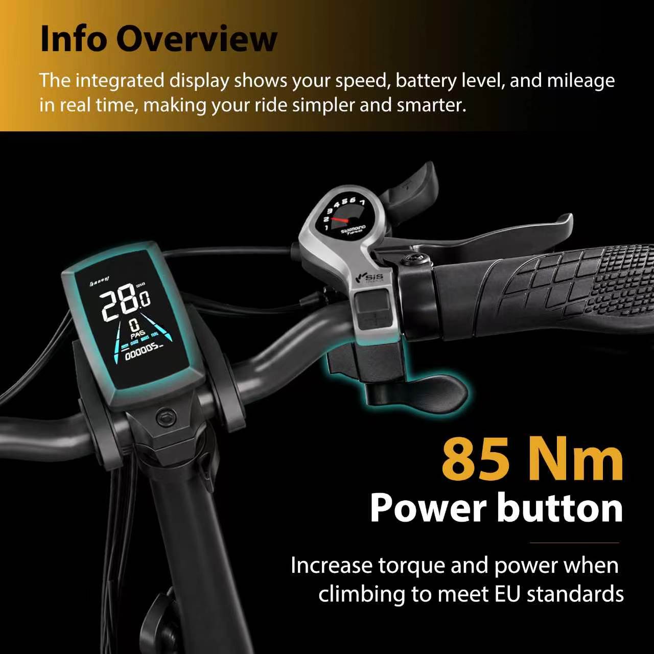 Miyazaki 1500W Folding Electric Bike Fat tire all terrain electric bicycle X7