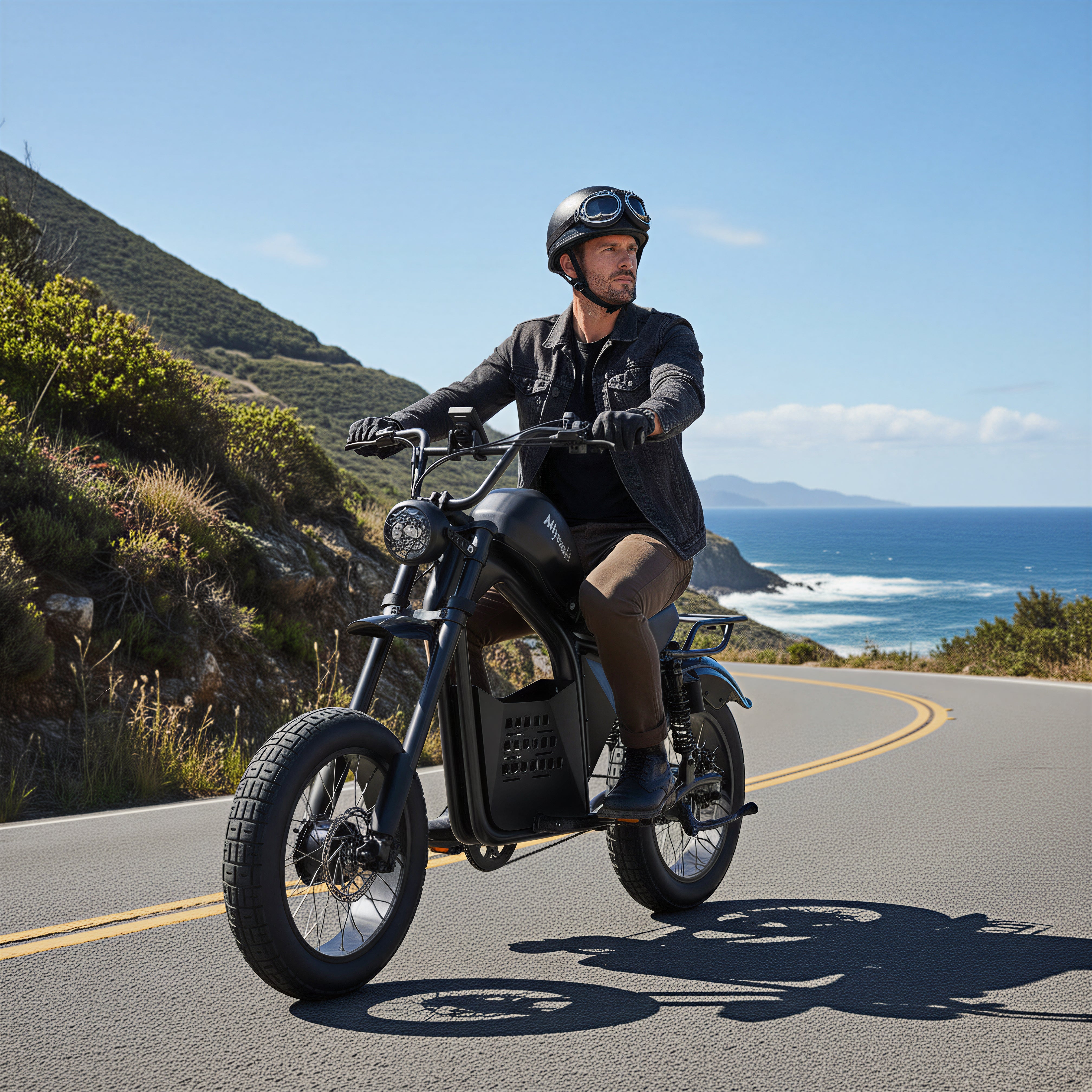 Miyazaki 20 inch all terrain 35aH/70aH large battery dual drive off-road electric bicycle S68