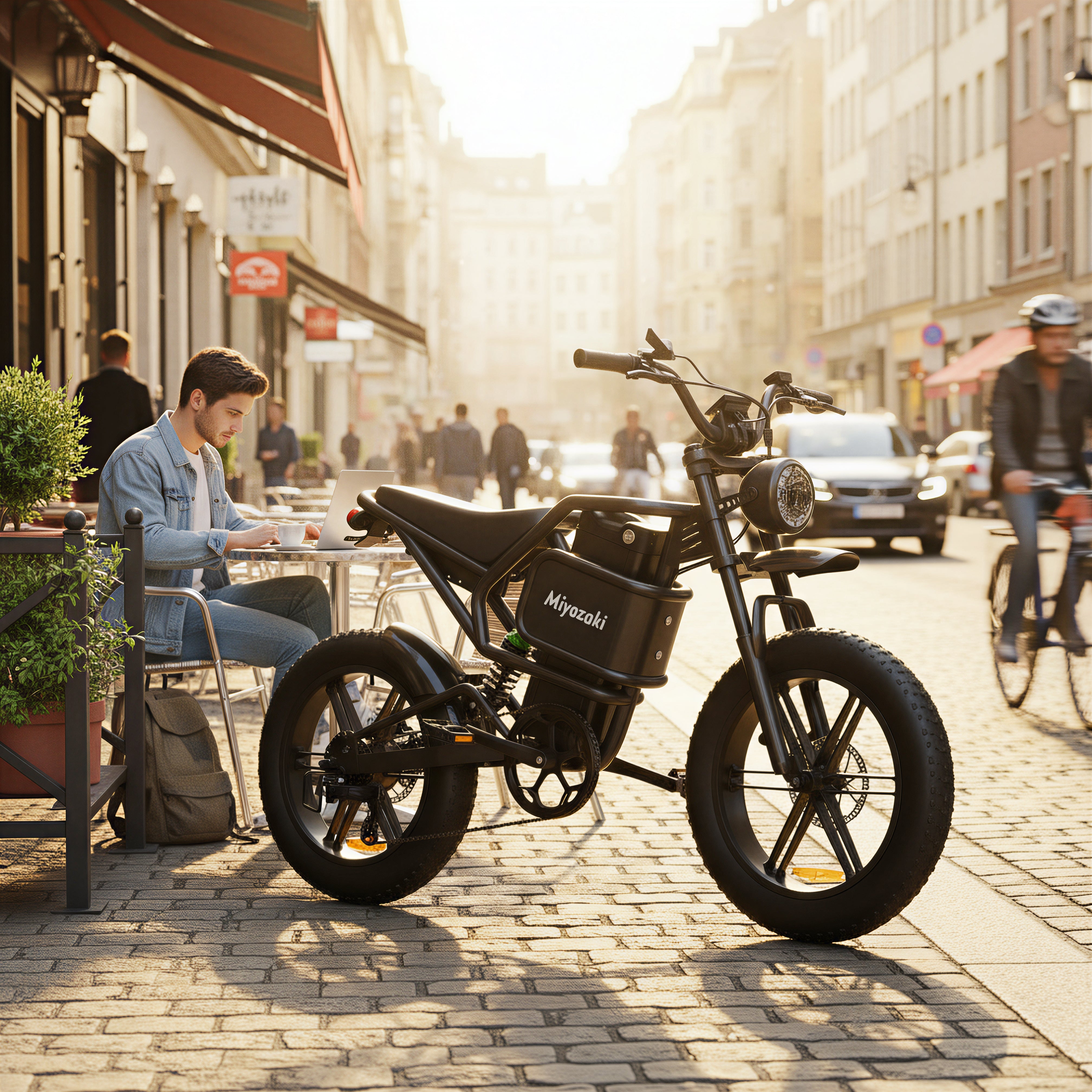 1500W Fat Tire Off-Road Long Range E-bike V43