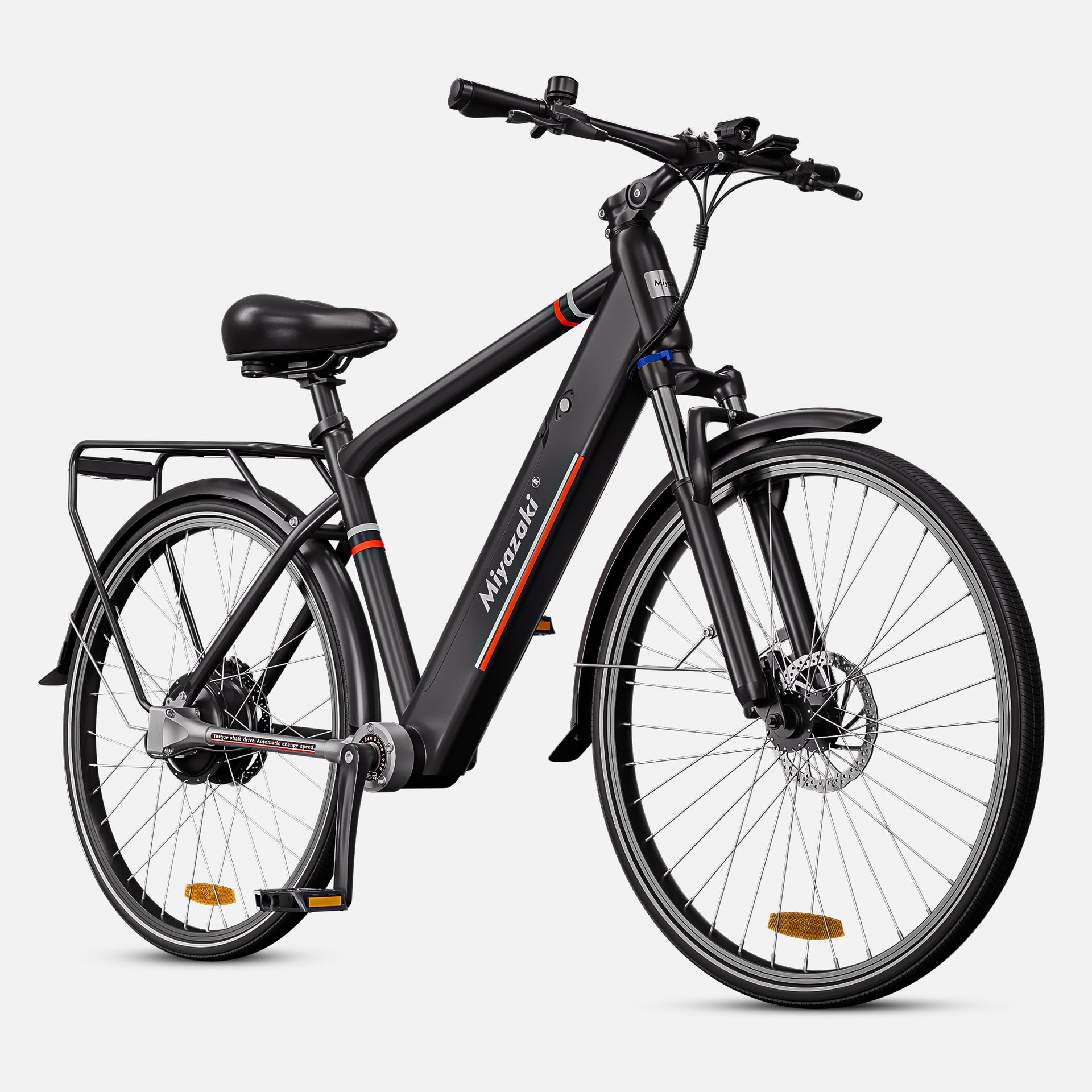 Miyazaki 350W Torque shaft drive Automatic change speed Electric Bicyc – miyazakiebike