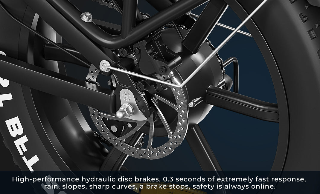 X7 Pro hydraulic brakes deliver 0.3-second stopping power on slopes, rain, or sharp turns for ultimate riding safety