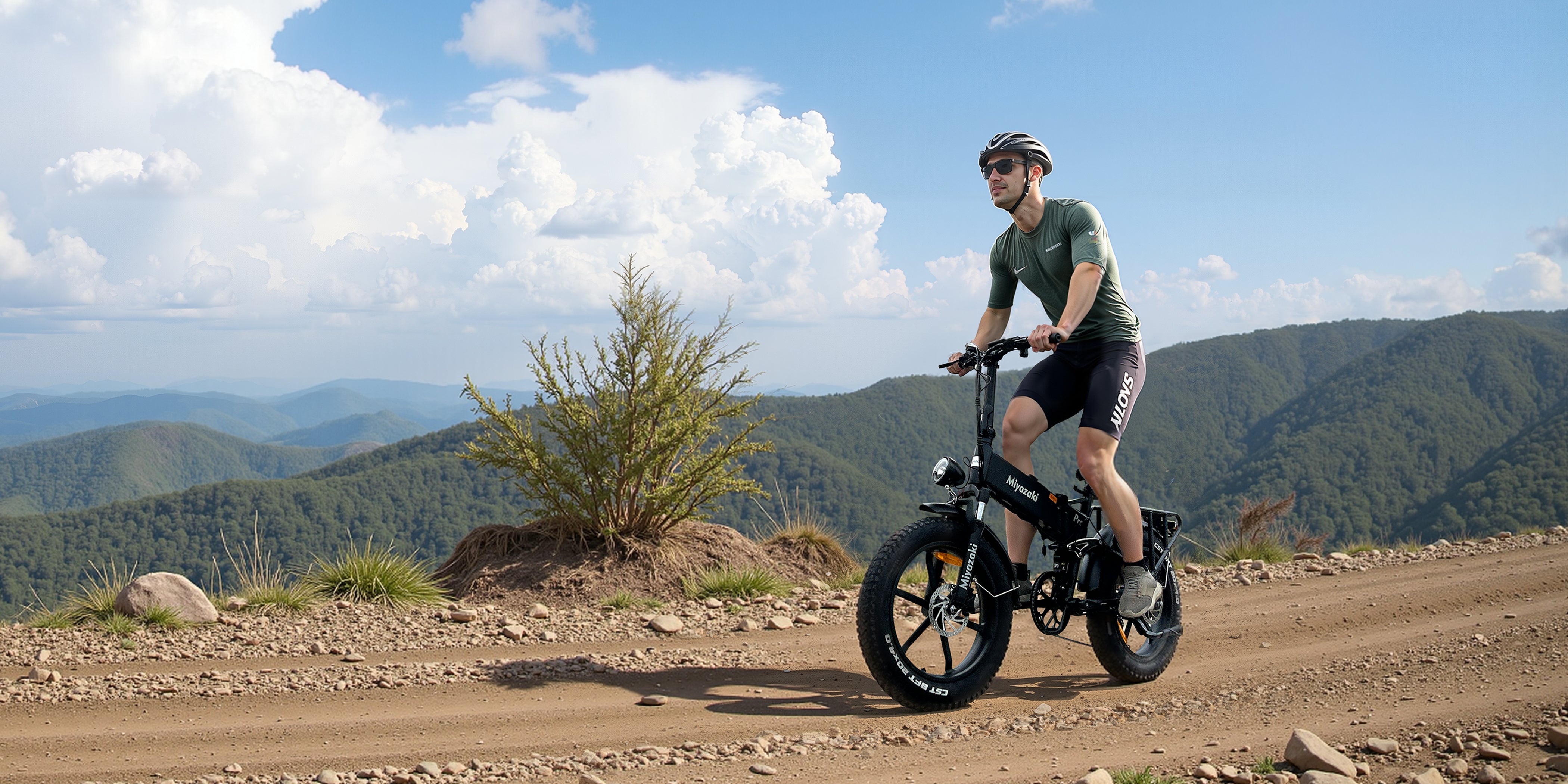 X7 Pro conquering steep trails and hills with 80Nm high-torque motor and all-terrain tires