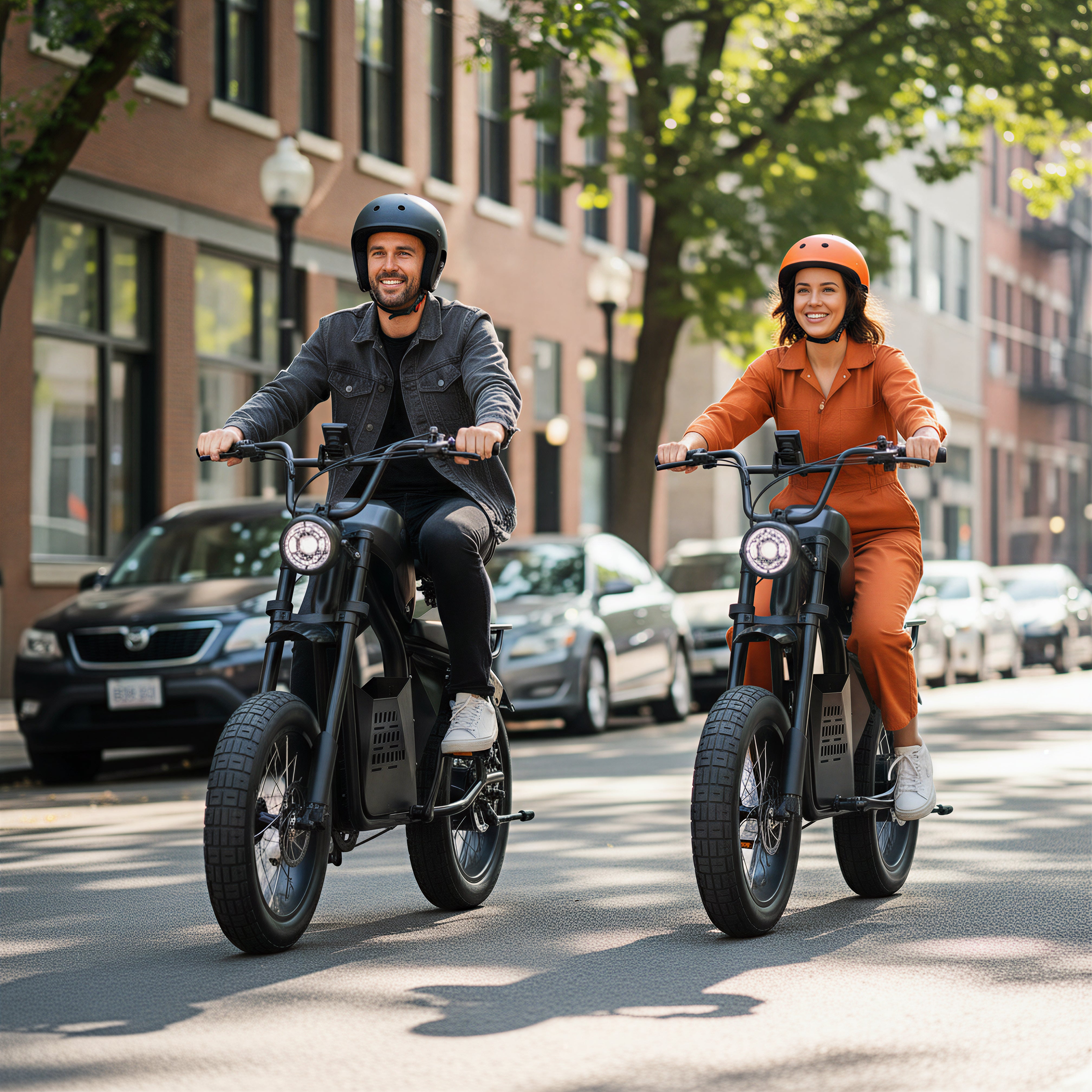 Miyazaki 20 inch all terrain 35aH/70aH large battery dual drive off-road electric bicycle S68