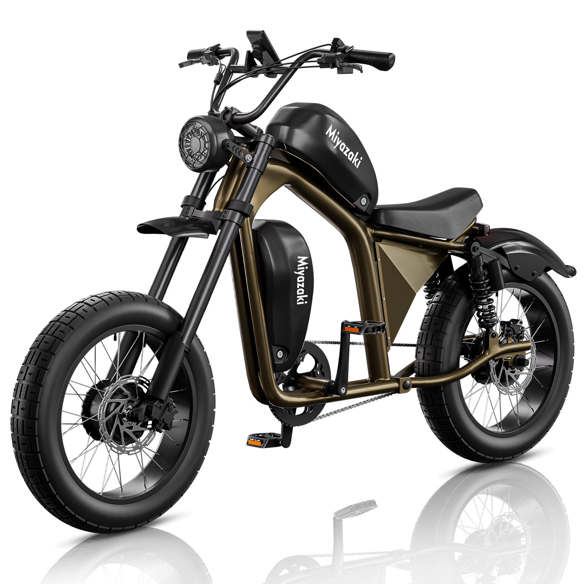 Miyazaki 20 inch all terrain Fat Tire 48V 35/70Ah large battery 3000w dual drive off-road E-Bike S68